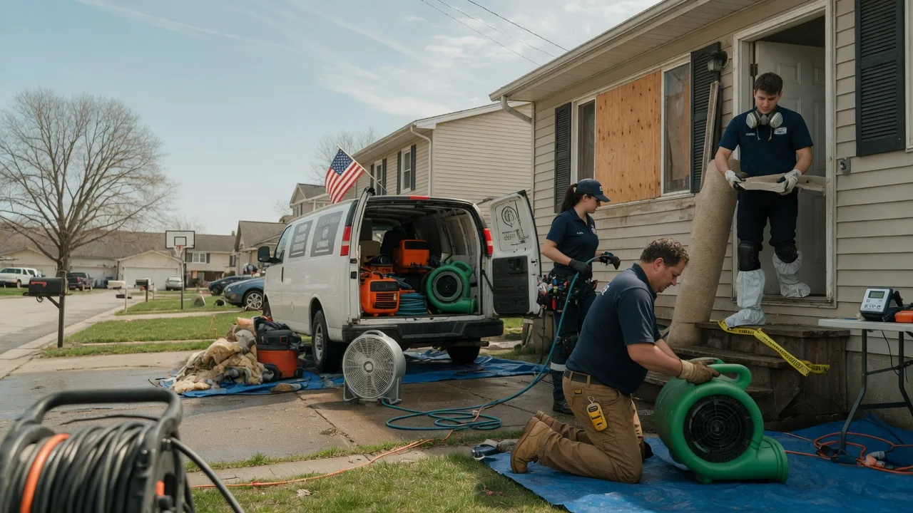 Water Damage Restoration in Williamston, MI near me